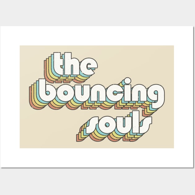 vintage color The Bouncing souls Wall Art by Wizz Ventura